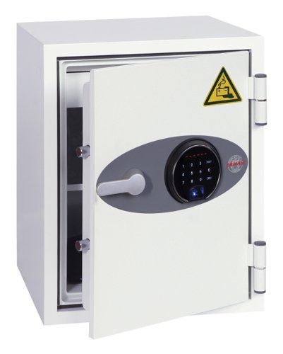 Phoenix Battery Fighter BS0441F Size 1 Battery Storage & Charging Safe with Fingerprint Lock