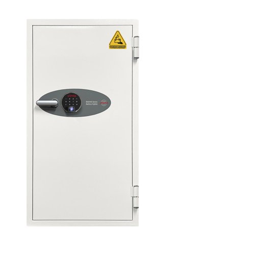 Phoenix Battery Fighter Size 3 Lithium Ion Battery Storage and Charging Fire Safe With Fingerprint Lock - BS0444F 54333PH