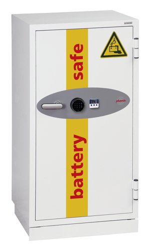 Phoenix Battery Commander BS1931E Size 1 Storage Safe with Fingerprint Lock