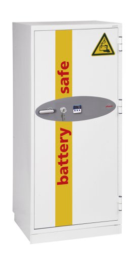Phoenix Battery Commander BS1932K Size 2 Storage Safe with Key lock