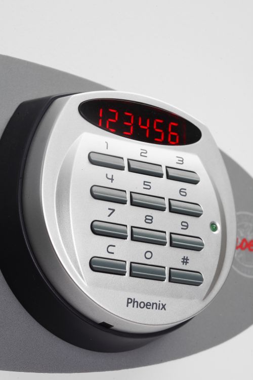 Phoenix Datacare Size 1 Data Safe Electronic Lock White DS2001E