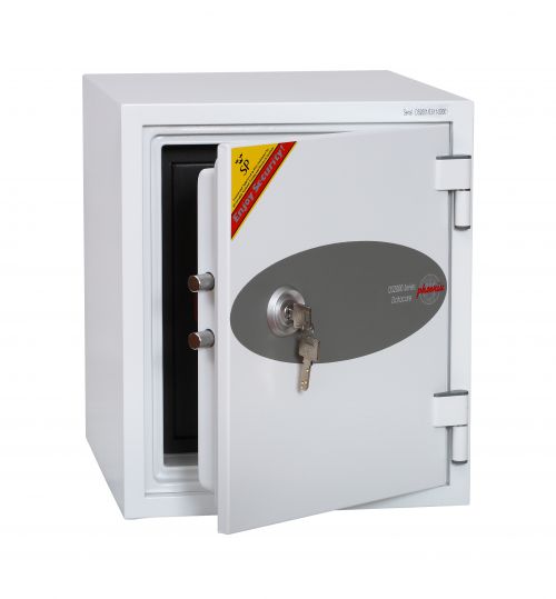 THE PHOENIX DATACARE is designed to meet the requirement of a large capacity fire protection unit for computer backup tapes and digital media such as CD’s, DVD’s and memory sticks. Suitable for use in residential or business premises. 