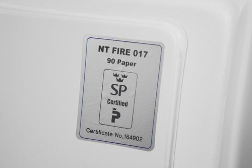 Phoenix Datacombi Size 1 Data Safe Fingerprint Lock White DS2501F