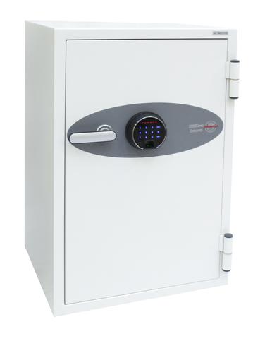 57961PH | THE PHOENIX DATA COMBI provides fire protection for paper documents, computer diskettes, tapes and all forms of data storage and security for cash and valuables all in one unit. Suitable for use in residential or business premises. 