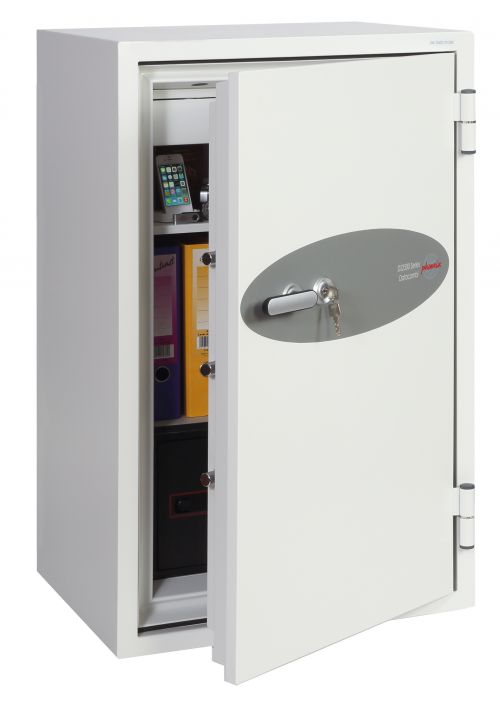 Phoenix Datacombi Size 3 Data Safe Key Lock White DS2503K