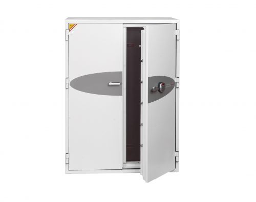 58010PH | THE PHOENIX DATA COMMANDER is designed to meet the requirement of a large capacity fire protection unit for computer diskettes, tapes and all forms of data storage. Suitable for use in commercial business premises for large volume storage. 