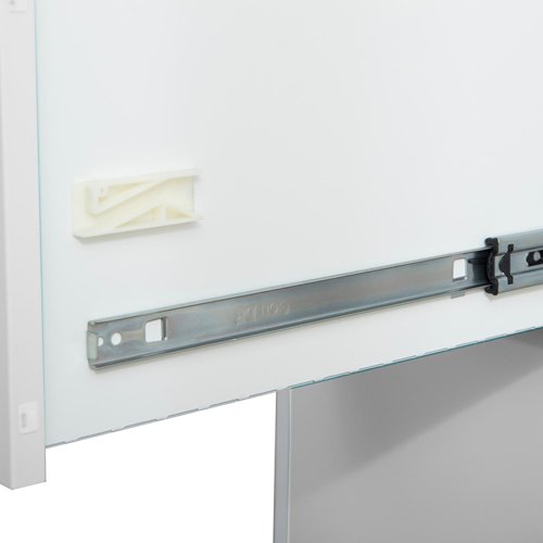 Phoenix FC Series 2 Drawer Filing Cabinet Grey with Key Lock - FC1002GGK  25458PH