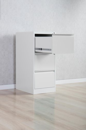 25486PH | Phoenix FC Series FC1003GGK 3 Drawer Filing Cabinet Grey with Key lockTHE PHOENIX FC SERIES FILING CABINETS are the perfect storage solution for your valuable documents. Able to accommodate Fools cap, A4 & A5 files.