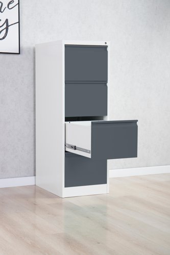 Phoenix FC Series FC1004GAK 3 Drawer Filing Cabinet Grey Body Anthracite Drawers with Key lockTHE PHOENIX FC SERIES FILING CABINETS are the perfect storage solution for your valuable documents. Able to accommodate Fools cap, A4 & A5 files.