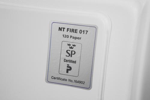 PX0180 Phoenix Fire Fighter FS0444F Size 4 Fire Safe with Fingerprint Lock