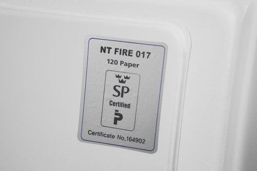 Phoenix Fire Fighter FS0444F Size 3 Fire Safe with Fingerprint Lock Data Safes FS0444F