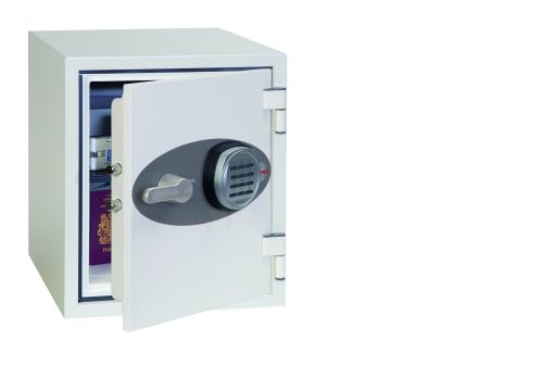 57506PH - Phoenix Titan Size 2 Fire and Security Safe Electronic Lock White FS1282E