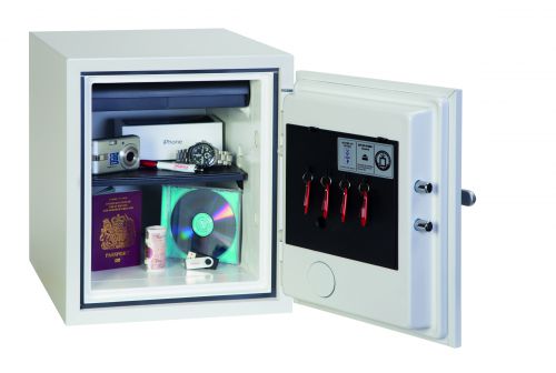 Phoenix Titan Size 2 Fire and Security Safe Electronic Lock White FS1282E