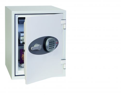 Phoenix Titan Size 3 Fire and Security Safe Electronic Lock White FS1283E  57513PH