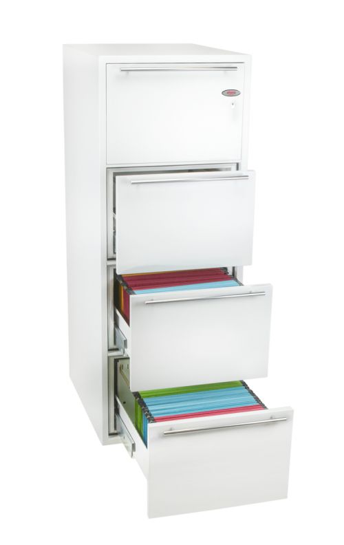 Phoenix Archivo Fire File FS2234K 4 Drawer Filing with Key Lock