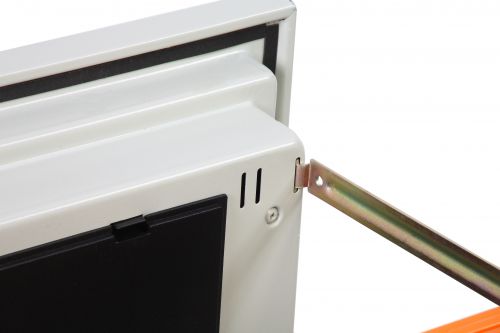 Phoenix Vertical Fire File 2 Drawer Filing Cabinet Key Lock White FS2252K