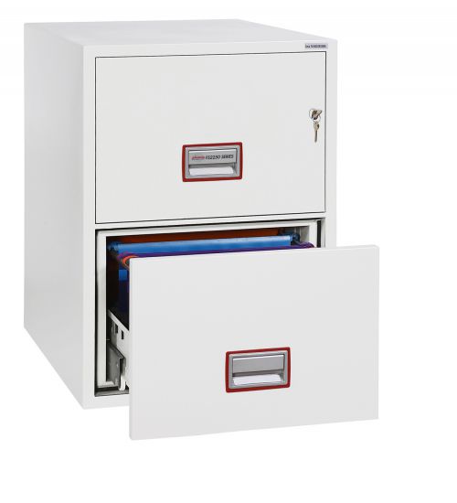 Phoenix 2 Drawer 90 Minute Fire Rated Filing Cabinet FS2252K