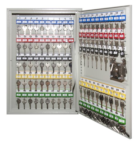 Phoenix Extra Security Key Cabinet KC0072K 100 Hook with Key Lock KC0072K Buy online at Office 5Star or contact us Tel 01594 810081 for assistance