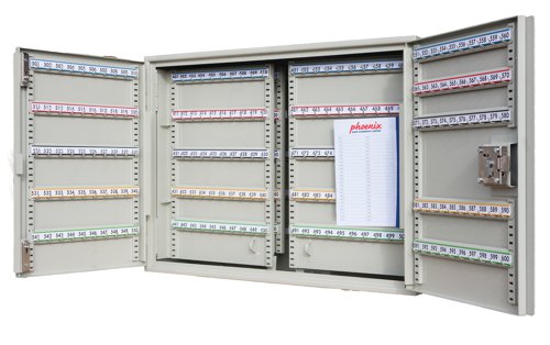 THE PHOENIX EXTRA SECURITY KEY CABINETS are high quality Key Cabinets ranging from 50 hooks up to 1500 hook units. 