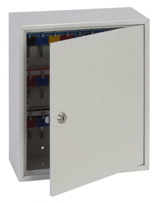 Phoenix Deep Key Cabinet KC0301K 50 Hook with Key Lock KC0301K Buy online at Office 5Star or contact us Tel 01594 810081 for assistance