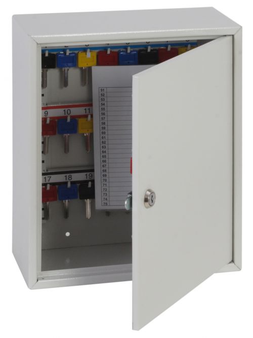 THE PHOENIX DEEP KEY CABINETS have been designed to accommodate larger or more bulky keys, which make them ideal for the motor trade or an estate agents where larger keys or more than one key is used. 