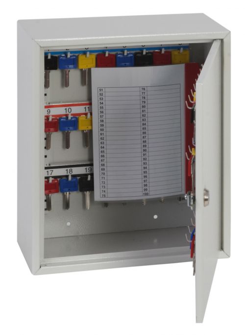 THE PHOENIX DEEP KEY CABINETS have been designed to accommodate larger or more bulky keys, which make them ideal for the motor trade or an estate agents where larger keys or more than one key is used. 