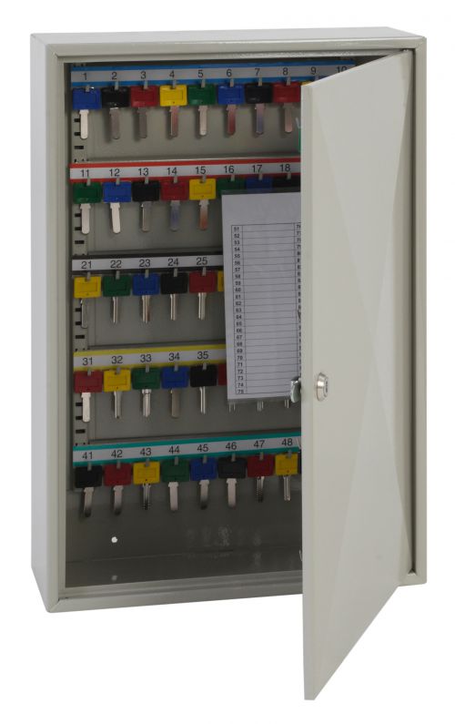 Phoenix Deep Key Cabinet KC0302K 100 Hook with Key Lock KC0302K Buy online at Office 5Star or contact us Tel 01594 810081 for assistance