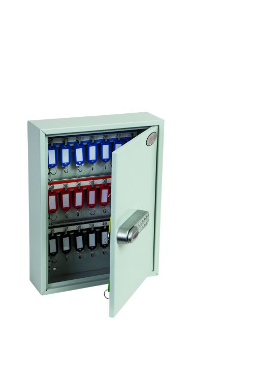 Phoenix Commercial Key Cabinet KC0601E 42 Hook with Electronic Lock. KC0601E Buy online at Office 5Star or contact us Tel 01594 810081 for assistance