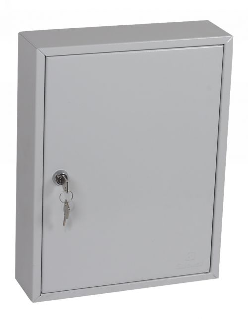 Phoenix Commercial Key Cabinet KC0601K 42 Hook with Key Lock.