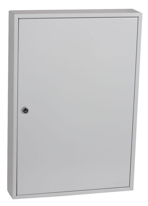 Phoenix Commercial Key Cabinet 100 Hook Key Lock Light Grey KC0603K