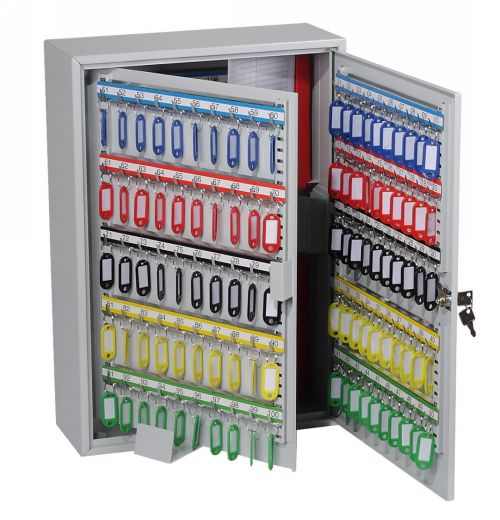 Phoenix Commercial Key Cabinet KC0604E 200 Hook with Electronic Lock. KC0604E Buy online at Office 5Star or contact us Tel 01594 810081 for assistance