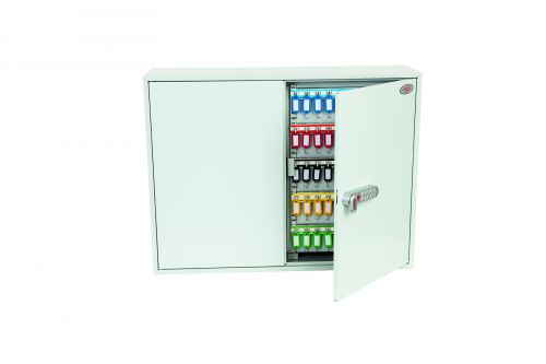 Phoenix Commercial Key Cabinet 600 Hook Electronic Lock Light Grey KC0607E  58507PH