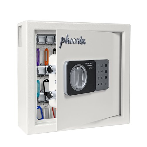 Phoenix Cygnus Key Deposit Safe KS0031E 30 Hook with Electronic Lock