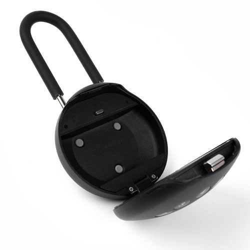 Phoenix Palm Smart Key Safe with Electronic Lock and Padlock Shackle Black KS0213ES