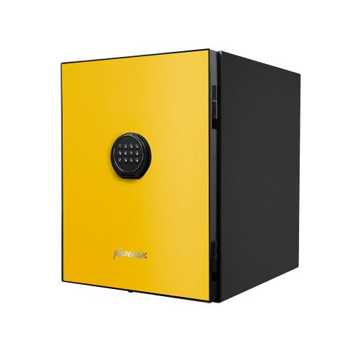 Phoenix Spectrum LS6001EY Luxury Fire Safe with Yellow Door Panel and Electronic Lock