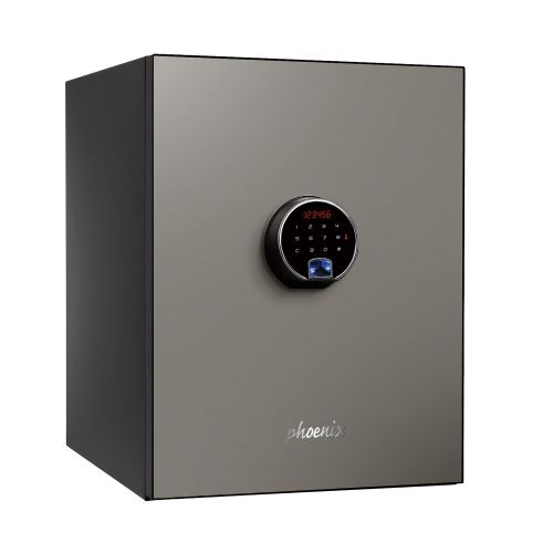 THE PHOENIX SPECTRUM PLUS LS6011FS is an ultra-modern safe designed to protect documents and valuables from fire and theft. The Spectrum Plus’s effortlessly attractive design is available with a range of coloured, brushed stainless steel door panels, allowing you to choose a colour to compliment any interior.