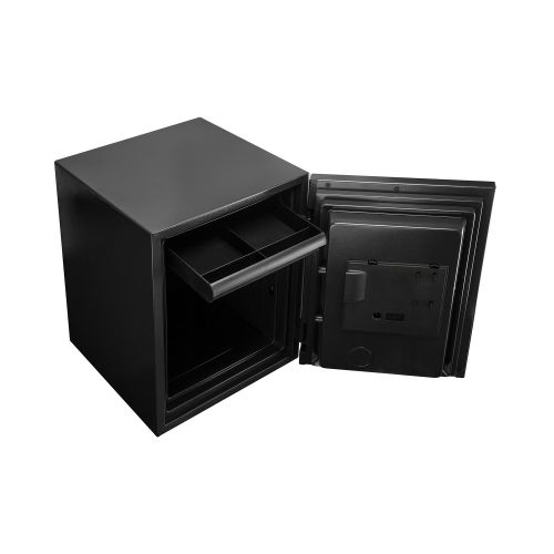 Phoenix Spectrum Plus LS6011FS Size 1 Luxury Fire Safe with Silver Door Panel and Electronic Lock Document Safes LS6011FS