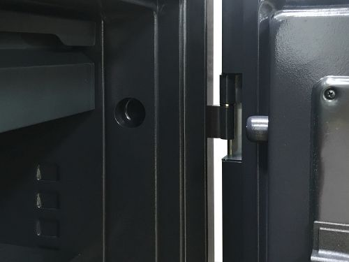 Phoenix Spectrum Plus LS6012FB Size 2 Luxury Fire Safe with Black Door Panel and Electronic Lock Document Safes LS6012FB