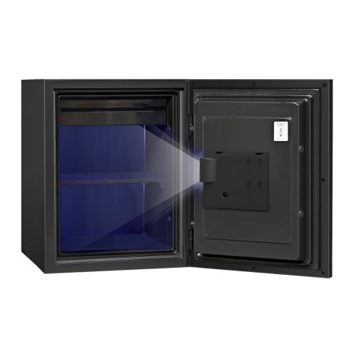 Phoenix Spectrum Plus LS6012FS Size 2 Luxury Fire Safe with Silver Door Panel and Electronic Lock