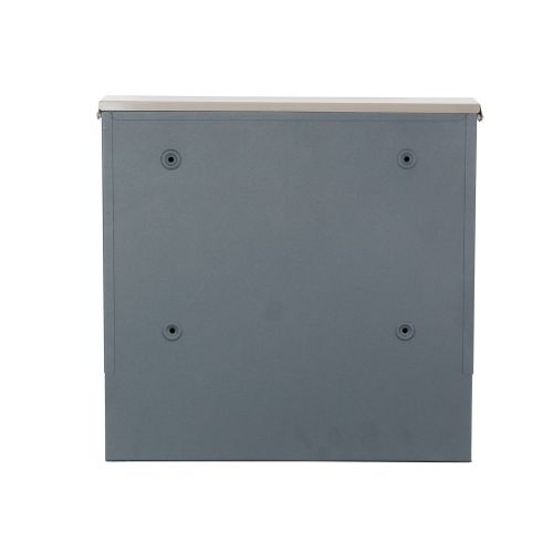 Phoenix Estilo Top Loading Letter Box MB0123KS in Stainless Steel with Key Lock Post Boxes MB0123KS