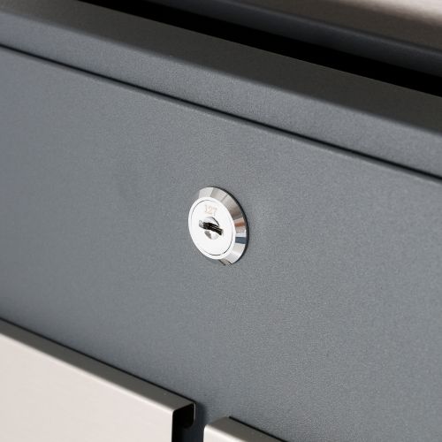 Phoenix Estilo Top Loading Letter Box Stainless Steel with Key Lock - MB0124KS