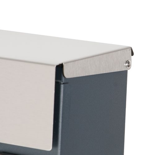 22112PH - Phoenix Estilo Top Loading Letter Box Stainless Steel with Key Lock - MB0125KS