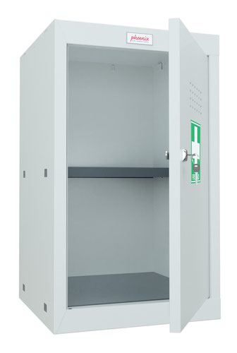 Phoenix MC Series MC0644GGK Size 3 Cube Locker in Light Grey with Key Lock MC0644GGK Buy online at Office 5Star or contact us Tel 01594 810081 for assistance