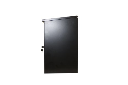 Phoenix Top Loading Parcel Box PB0581BK in Black with Key Lock