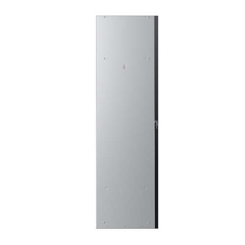 61895PH - Phoenix PL Series 1 Column 1 Door Personal Locker Grey Body Red Door with Key Lock PL1130GRK