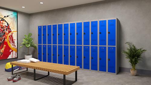 Phoenix PL Series PL1230GBC 1 Column 2 Door Personal Locker Grey Body/Blue Doors with Combination Locks PL1230GBC Buy online at Office 5Star or contact us Tel 01594 810081 for assistance