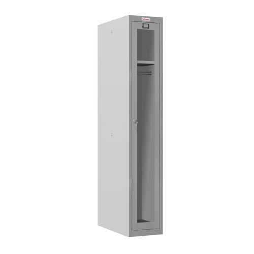 54501PH | THE PHOENIX PLC SERIES CLEAR DOOR PERSONAL LOCKERS are the ideal solution for Workplaces, Gyms, Schools, and Public facilities. Providing a secure and efficient storage solution for various personal items in diverse settings, combining functionality, security, and durability.