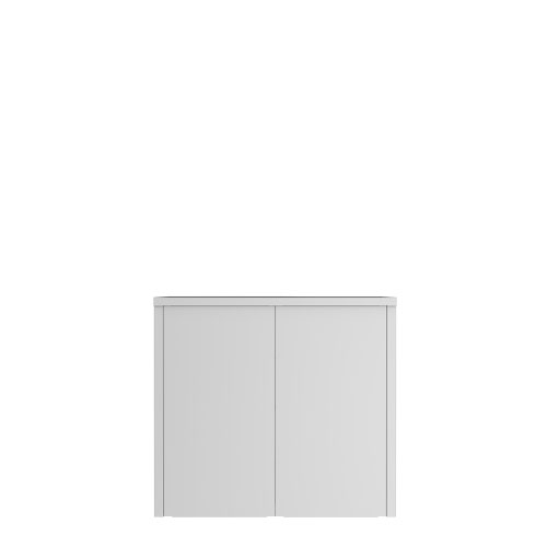 Phoenix SC Series 2 Door 1 Shelf Steel Storage Cupboard Grey Body Blue Doors with Key Lock SC1010GBK  39778PH