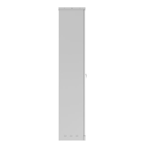Phoenix SC Series 2 Door 4 Shelf Steel Storage Cupboard in Grey with Key Lock SC1910GGK  39792PH