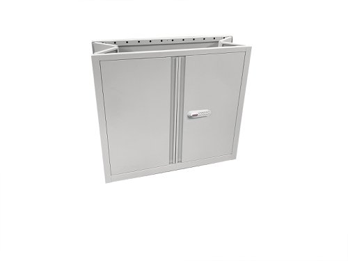 Phoenix SCF Series 2 Door 1 Shelf Steel Storage Cupboard With Electronic Lock Grey - SCF0891GGE